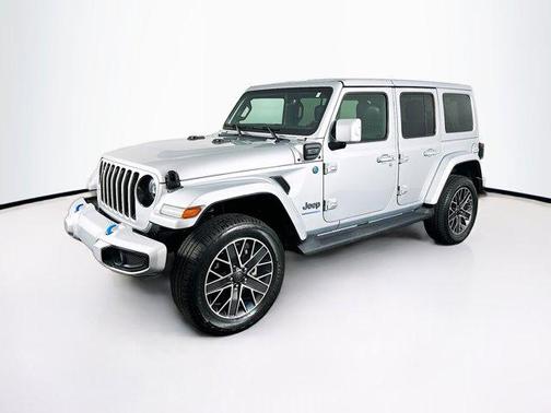 Silver Zynith Clearcoat 2023 Jeep Wrangler 4xe Sahara High Altitude