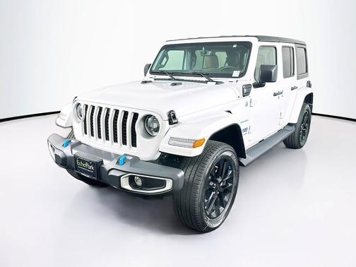 Bright White Clearcoat 2023 Jeep Wrangler 4xe Sahara