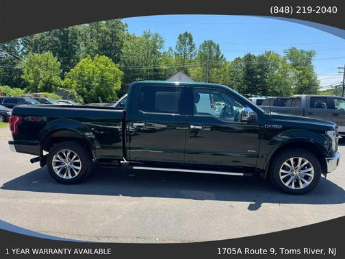 Ruby Red Metallic Tinted Clearcoat 2016 Ford F-150 Lariat
