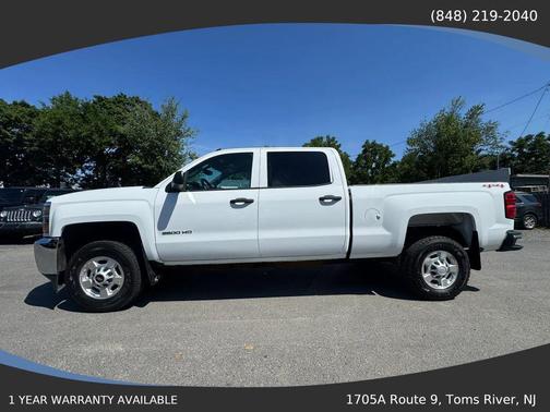 White 2015 Chevrolet Silverado 2500 Work Truck Pickup 4D 6 1/2 ft