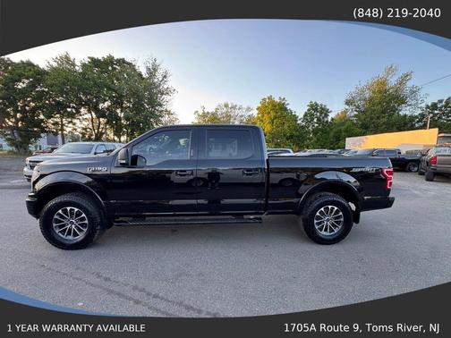Agate Black Metallic 2019 Ford F-150 XLT