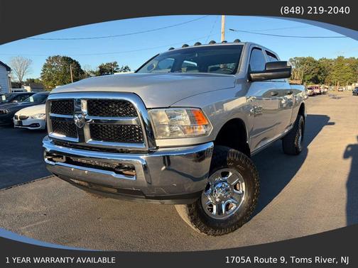 Bright Silver Metallic Clearcoat 2016 RAM 2500 Tradesman