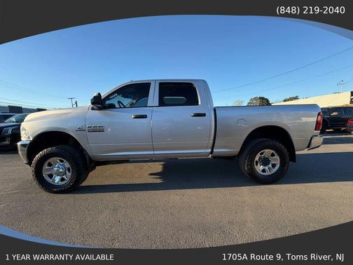 Bright Silver Metallic Clearcoat 2016 RAM 2500 Tradesman