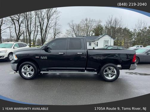 Black 2017 RAM 1500 Big Horn