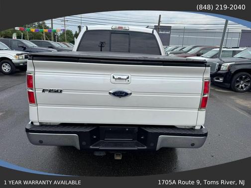 White 2014 Ford F-150 Lariat