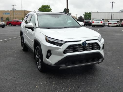 White 2023 Toyota RAV4 Hybrid Limited