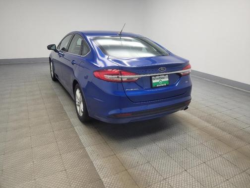 Lightning Blue 2018 Ford Fusion SE
