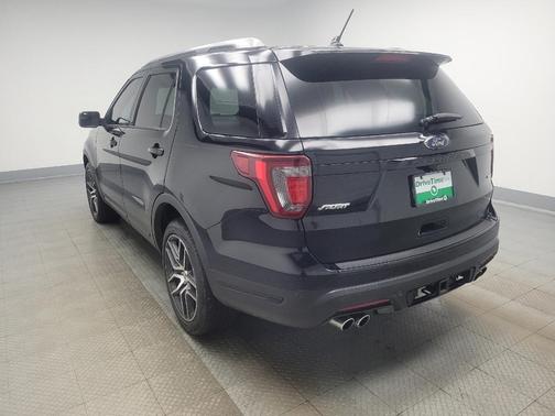 Shadow Black 2018 Ford Explorer Sport