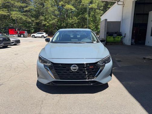Atlantic Gray Metallic 2025 Nissan Sentra SR