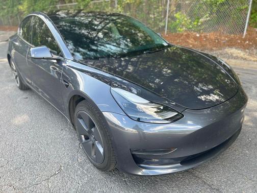 Gray 2021 Tesla Model 3 Standard Range Plus
