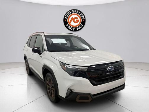 Crystal White Pearl 2025 Subaru Forester Hybrid Sport