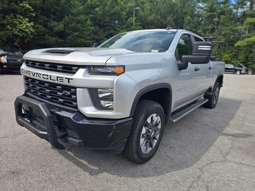 Silver Ice Metallic 2022 Chevrolet Silverado 2500 Custom