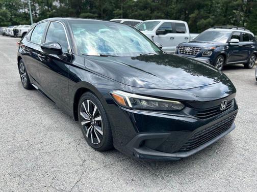 Crystal Black Pearl 2022 Honda Civic EX