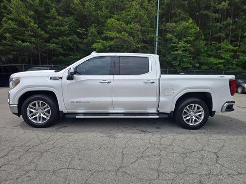 White Frost Tricoat 2020 GMC Sierra 1500 SLT