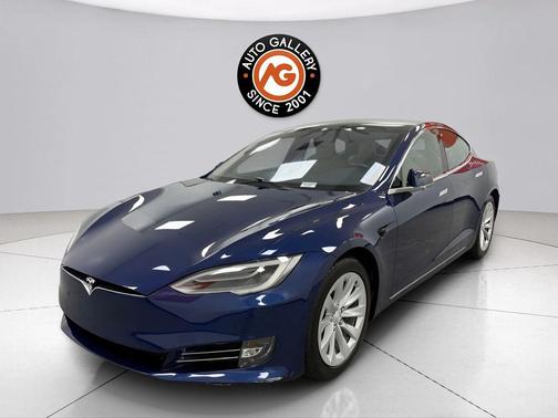 Deep Blue Metallic 2017 Tesla Model S 75D