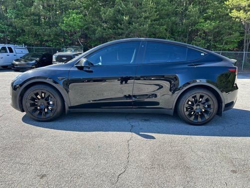 Solid Black 2023 Tesla Model Y Long Range Dual Motor All-Wheel Drive