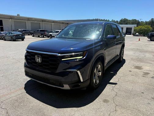 Obsidian Blue Pearl 2023 Honda Pilot AWD EX-L 7 Passenger