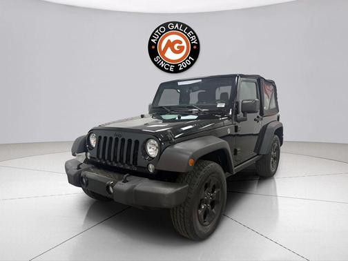 Black Clearcoat 2016 Jeep Wrangler Willys Wheeler