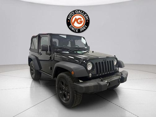 Black Clearcoat 2016 Jeep Wrangler Willys Wheeler