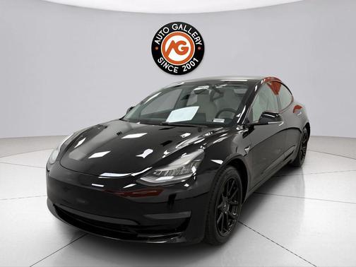 Solid Black 2019 Tesla Model 3 Mid Range
