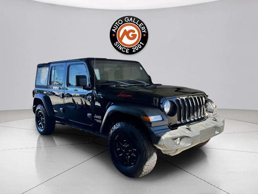 Black Clearcoat 2018 Jeep Wrangler Unlimited Sport