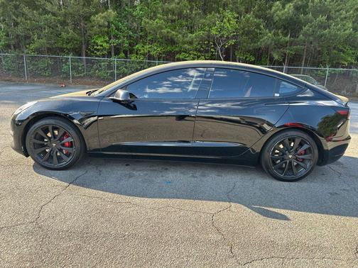 Solid Black 2020 Tesla Model 3 Standard Range Plus