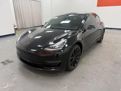 Solid Black 2020 Tesla Model 3 Standard Range Plus