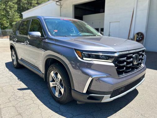 Modern Steel Metallic 2025 Honda Pilot EX-L