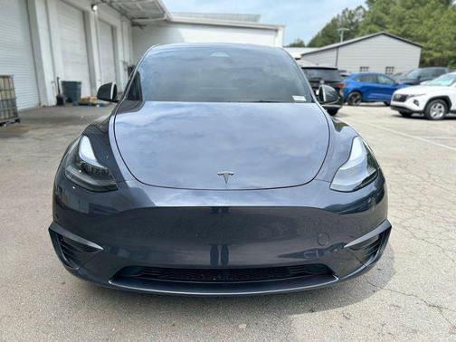 Stealth Grey 2025 Tesla Model Y Long Range Dual Motor Rear-Wheel Drive