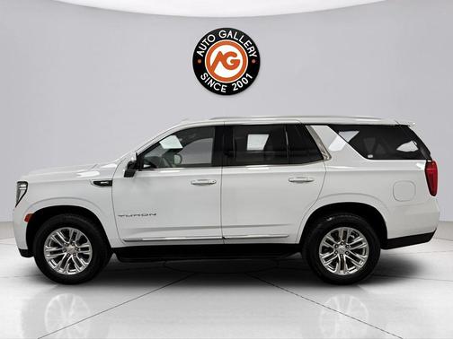 Summit White 2021 GMC Yukon SLT