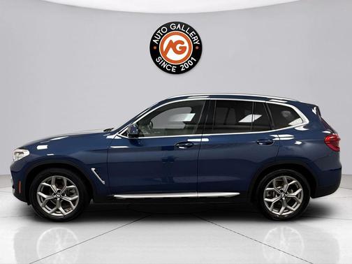 Phytonic Blue Metallic 2021 BMW X3 xDrive30i