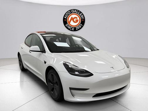 Solid Black 2021 Tesla Model 3 Long Range