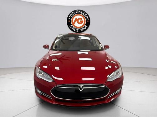 Red Multi-Coat 2014 Tesla Model S