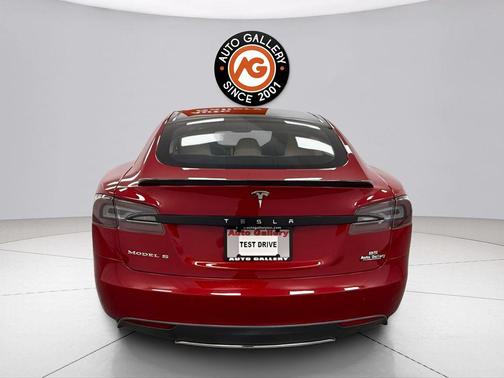 Red Multi-Coat 2014 Tesla Model S