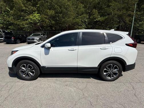 Platinum White Pearl 2021 Honda CR-V AWD EX-L