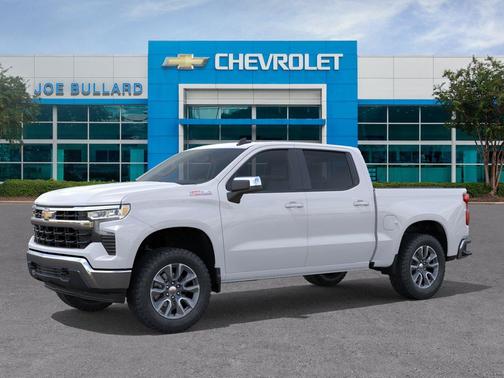 Summit White 2026 Chevrolet Silverado 1500 LT