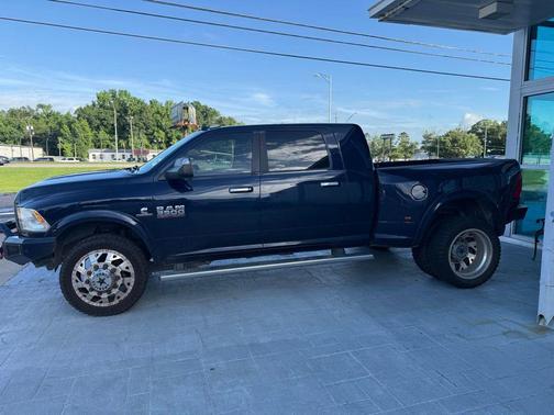 True Blue Pearlcoat 2018 RAM 3500 Lone Star Mega Cab 4x4 6'4' Box