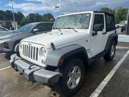 Bright White Clearcoat 2018 Jeep Wrangler JK Sport