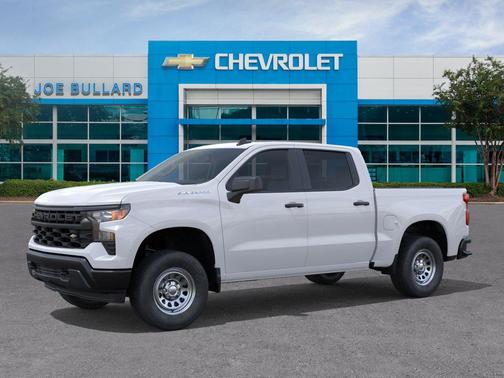 Summit White 2026 Chevrolet Silverado 1500 WT