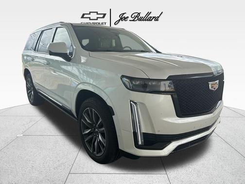 Crystal White Tricoat 2022 Cadillac Escalade Sport Platinum