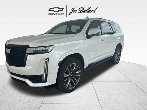 Crystal White Tricoat 2022 Cadillac Escalade Sport Platinum