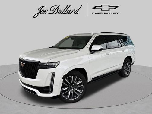 Crystal White Tricoat 2022 Cadillac Escalade Sport Platinum