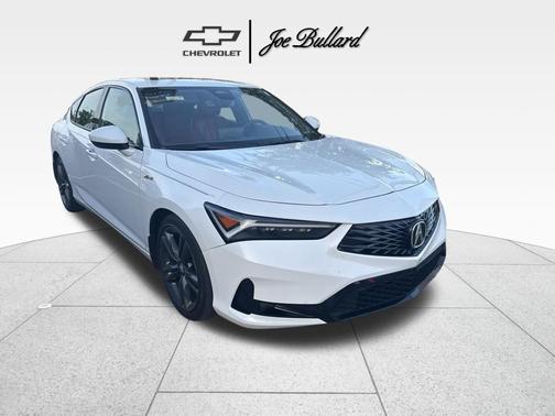 Platinum White Pearl 2024 Acura Integra A-SPEC