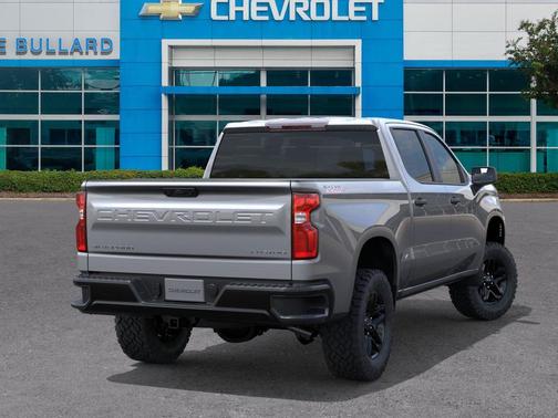 Gray 2026 Chevrolet Silverado 1500 Custom Trail Boss