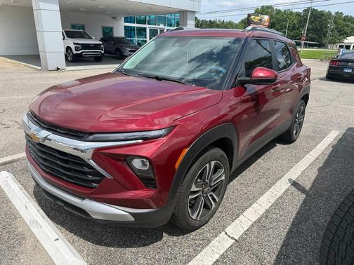 Crimson Metallic 2024 Chevrolet Trailblazer LT