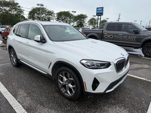 White Metallic 2024 BMW X3 sDrive30i