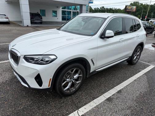 White Metallic 2024 BMW X3 sDrive30i