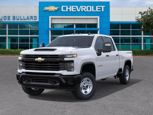 Summit White 2026 Chevrolet Silverado 2500 Crew Cab, Standard Bed, WT, 4WD