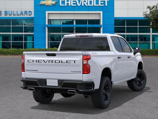 Summit White 2026 Chevrolet Silverado 1500 Custom Trail Boss