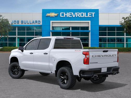Summit White 2026 Chevrolet Silverado 1500 Custom Trail Boss